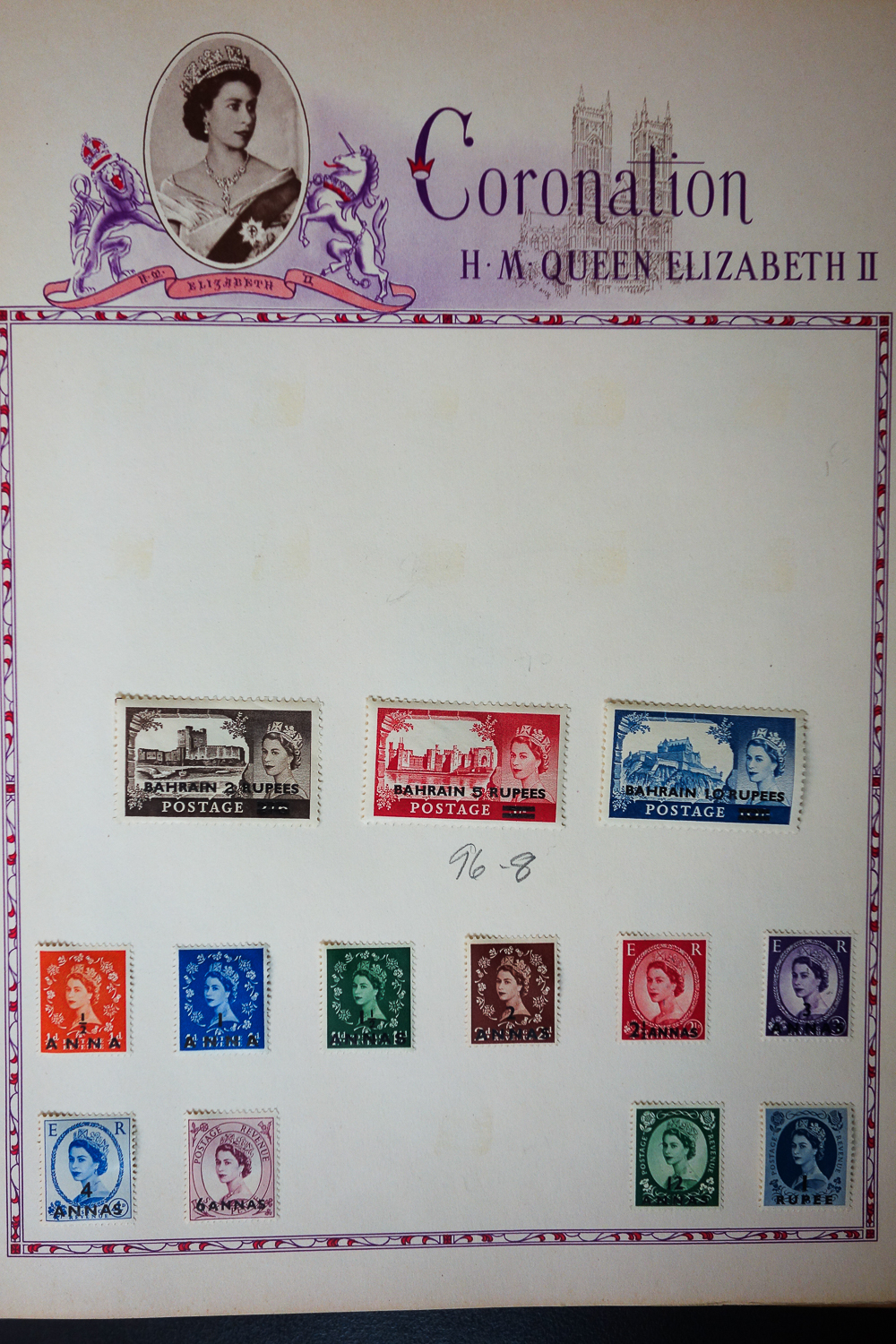 British Mint Queen Elizabeth II Coronation Stamp Collection | EBay