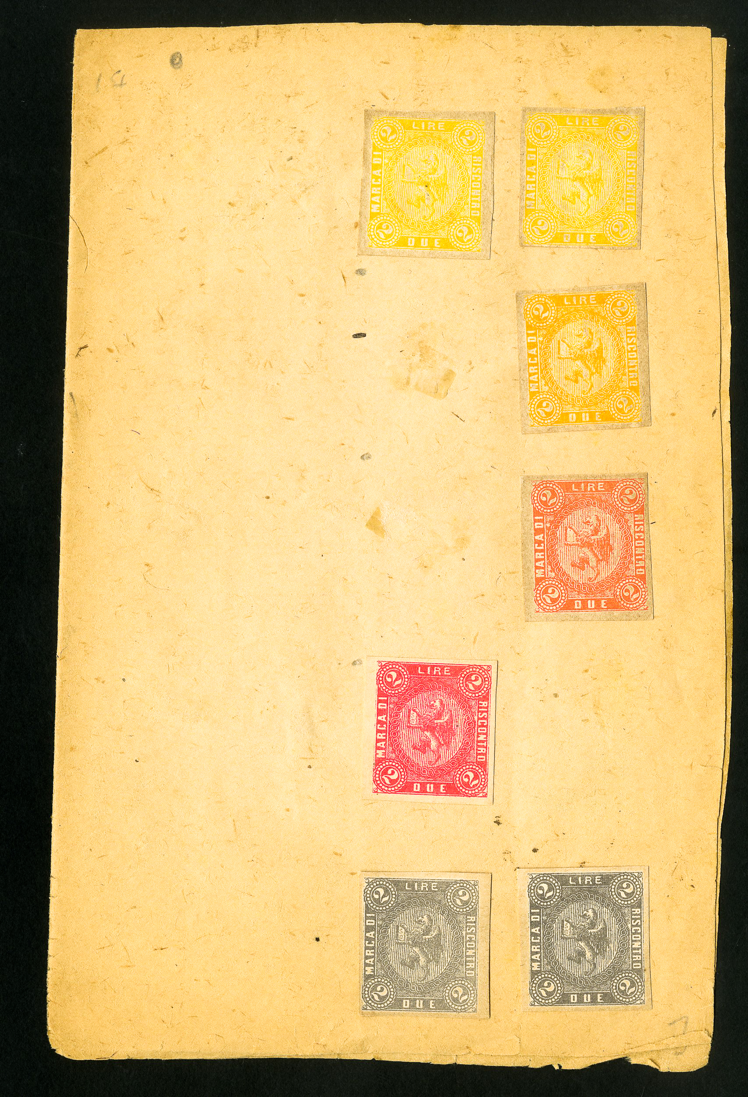 Italy 40+ Century Old Revenue Stamps On Paper | eBay