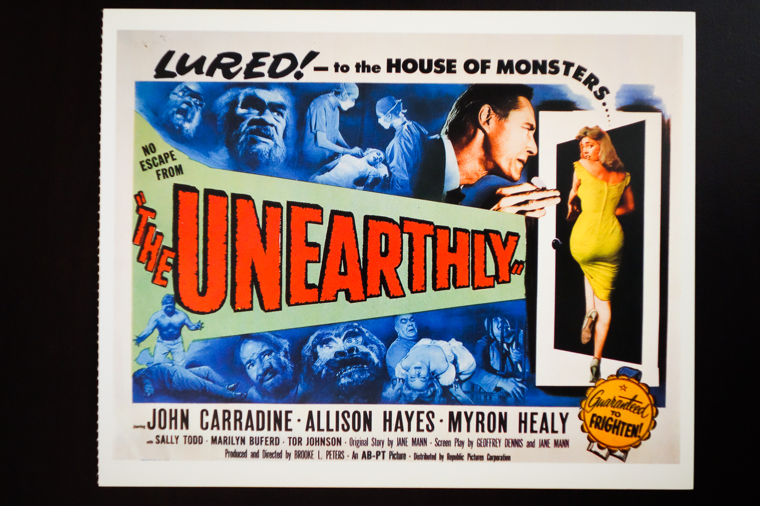 Film Postcards of 1950's and 1960's Monster Movies | eBay