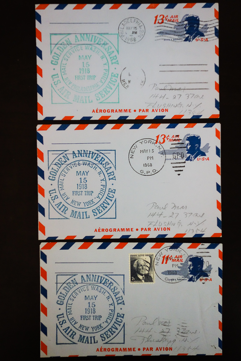 airmail stamp cost