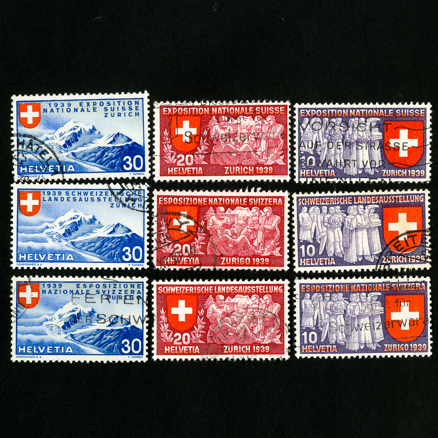 Switzerland Stamps # 247-58 VF Used | eBay